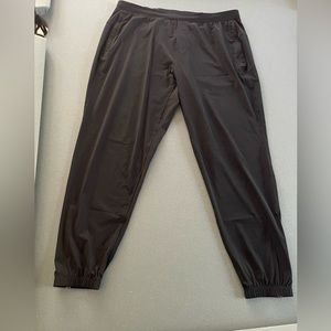 LULULEMON Men’s JoggerS, XXL, Black (Elastic Ankles)